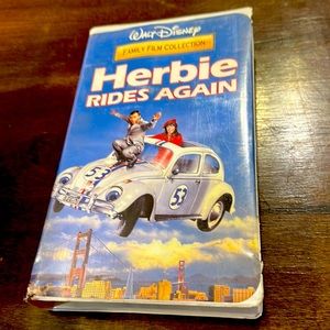 Disney Herbie Rides Again in clamshell case VHS